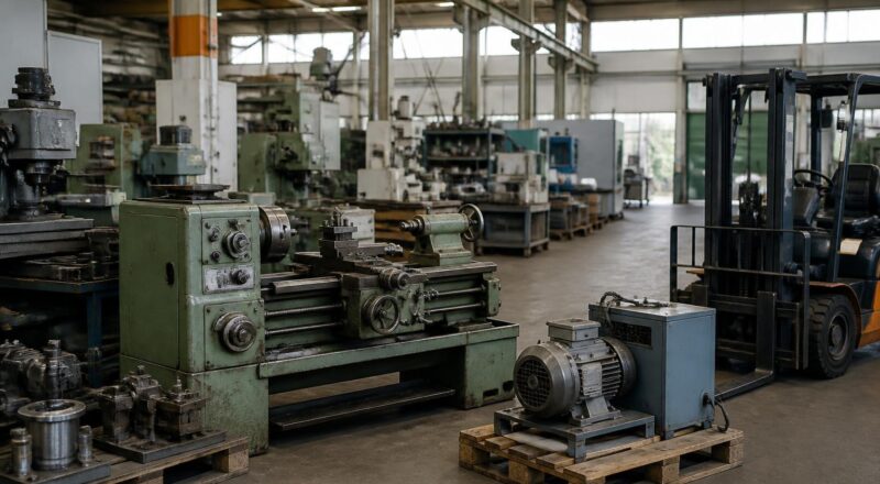 Gebrauchte Maschinen statt Neuanschaffung: Warum Firmenauflösungen zur Kreislaufwirtschaft beitragen können